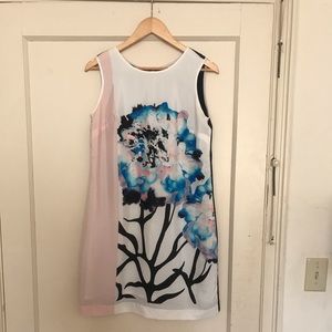 Beige by eci dress, size 6